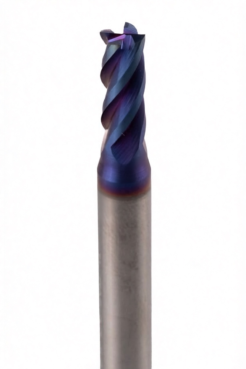 Фреза концевая твердосплавная CLF-3x4x9x50 4Z nACo-Blue 65HRC