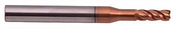 Фреза твердосплавная концевая CLF-4x11x57 4Z TiSiN