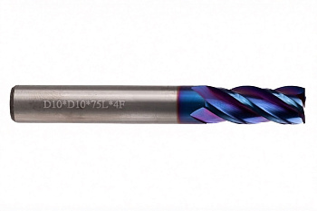 Фреза концевая твердосплавная CLF-8x8x20x60 4Z nACo-Blue 65HRC